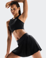 Jupe On Court Skirt Pleated Black