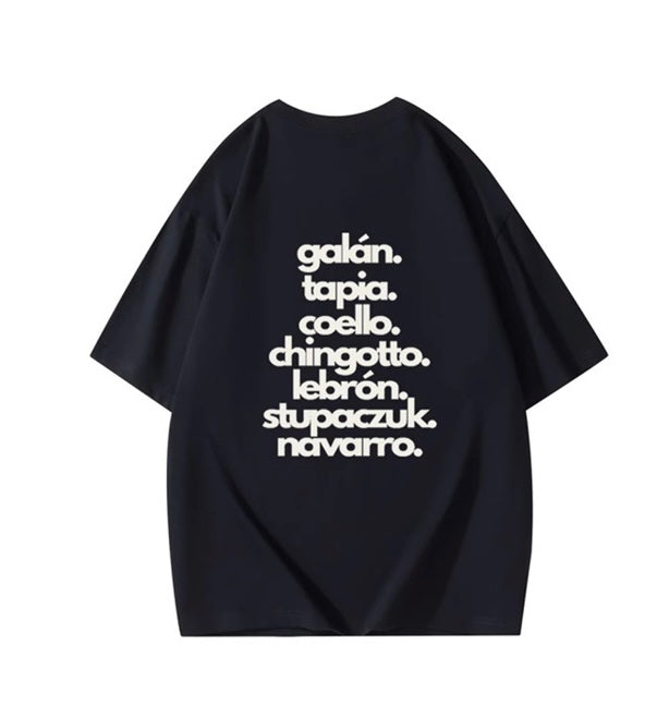 Tee Shirt Padel Players Names