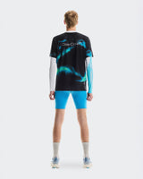 Tee Shirt On Pace Mesh T Black Horizon