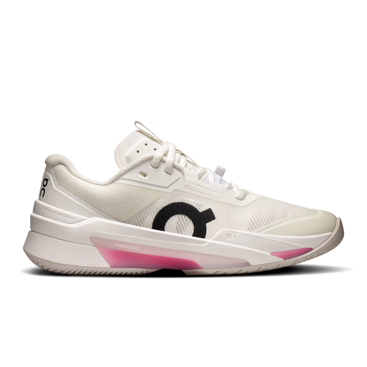 Chaussures de padel On THE ROGER Pro Fire Women White Pink