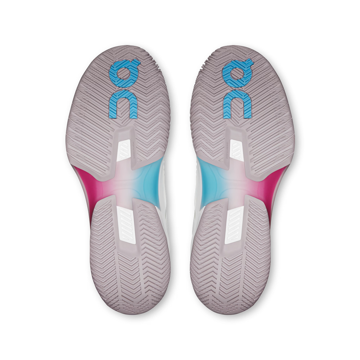 Chaussures de padel On THE ROGER Pro Fire Men White Pink