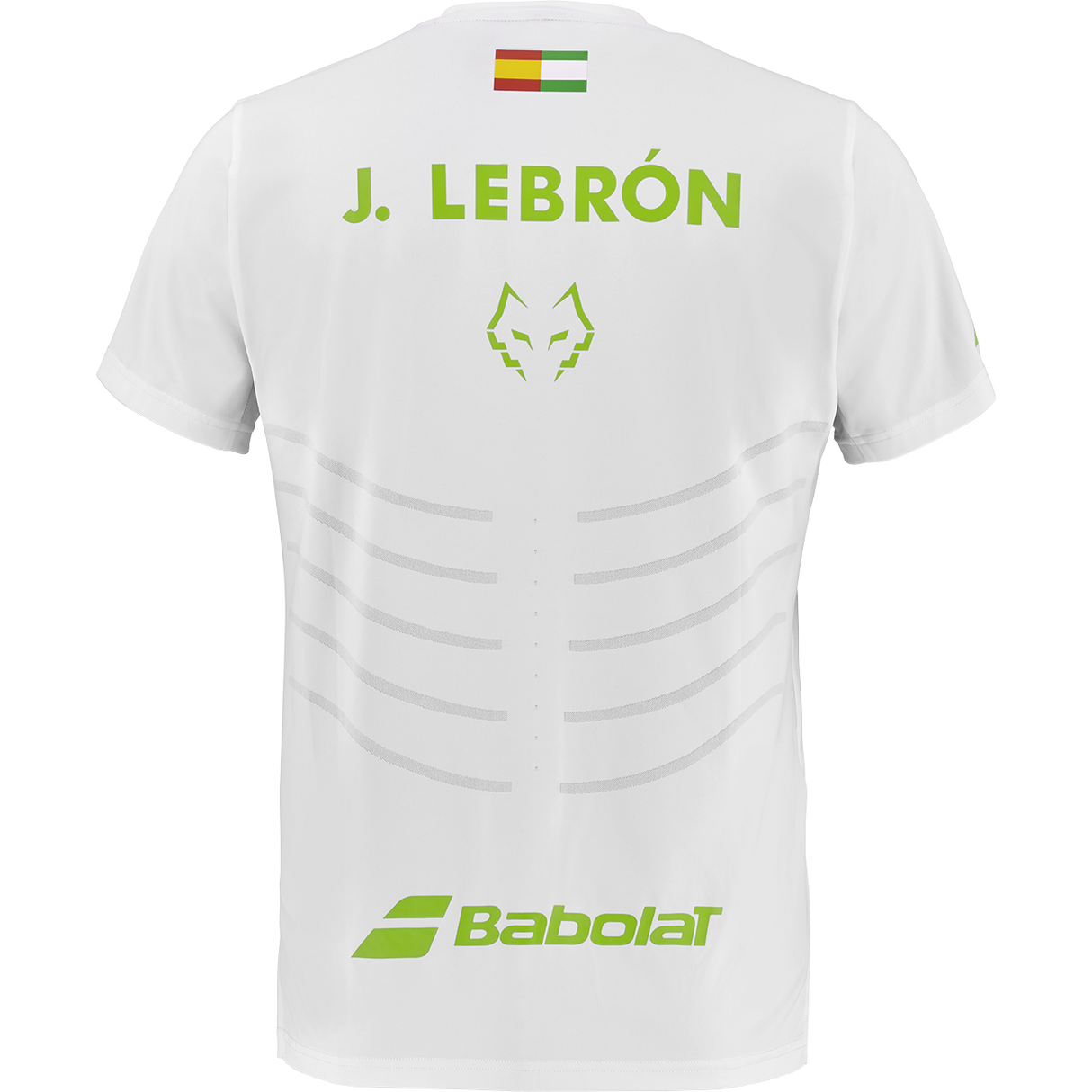 Tee Shirt de padel Babolat Lebron Replica White