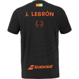 Tee Shirt de padel Babolat Lebron Replica Black