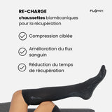 Chaussettes de récupération Floky Re-Charge Bleu Marine