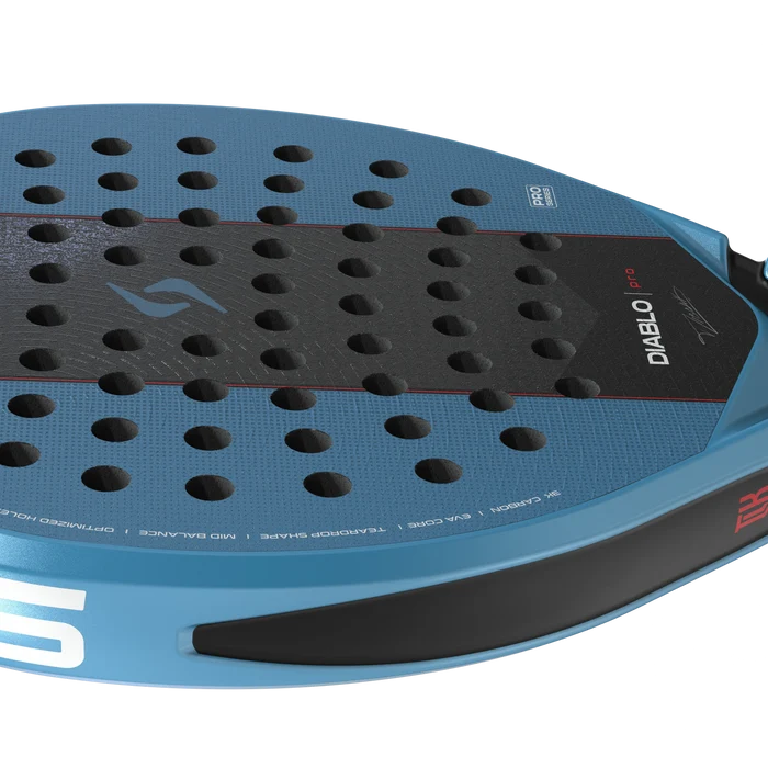 Raquette de padel Siux Diablo Pro 2027 Metallic Blue