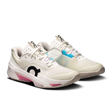 Chaussures de padel On THE ROGER Pro Fire Women White Pink
