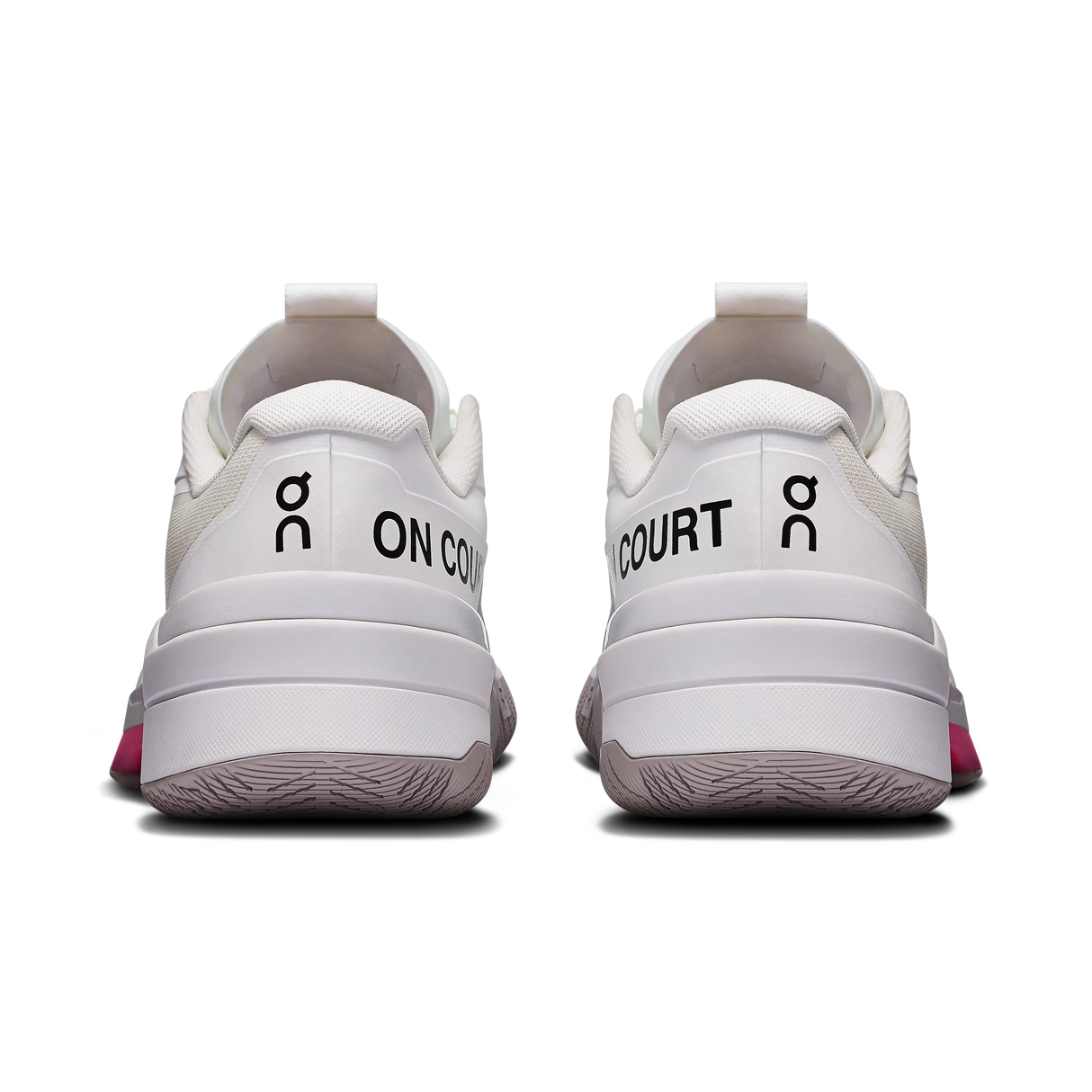 Chaussures de padel On THE ROGER Pro Fire Men White Pink
