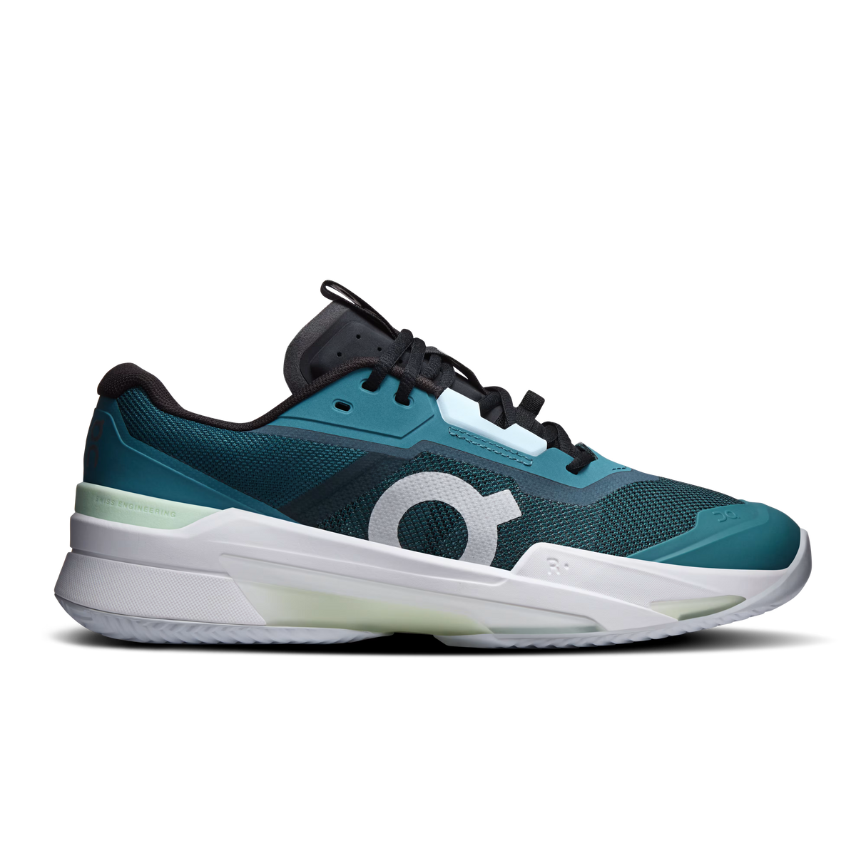 Chaussures de padel On THE ROGER Pro Fire Clay Men Storm / White