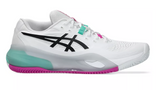 Chaussures de padel Asics Gel Resolution X Clay White Aurora Green