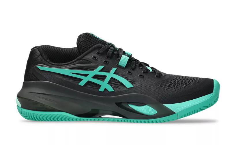 Chaussures de padel Asics Gel Resolution X Clay Black Aurora Green