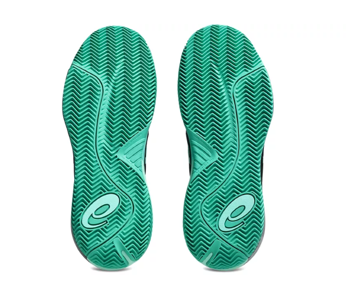 Chaussures de padel Asics Gel Resolution X Clay Black Aurora Green