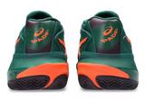 Chaussures de padel Asics Gel Resolution X Padel Jewel Green / Energy Orange