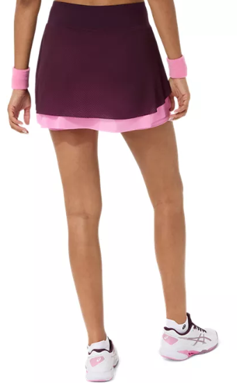 Jupe Asics Match Mesh Skirt - Dark Aubergine