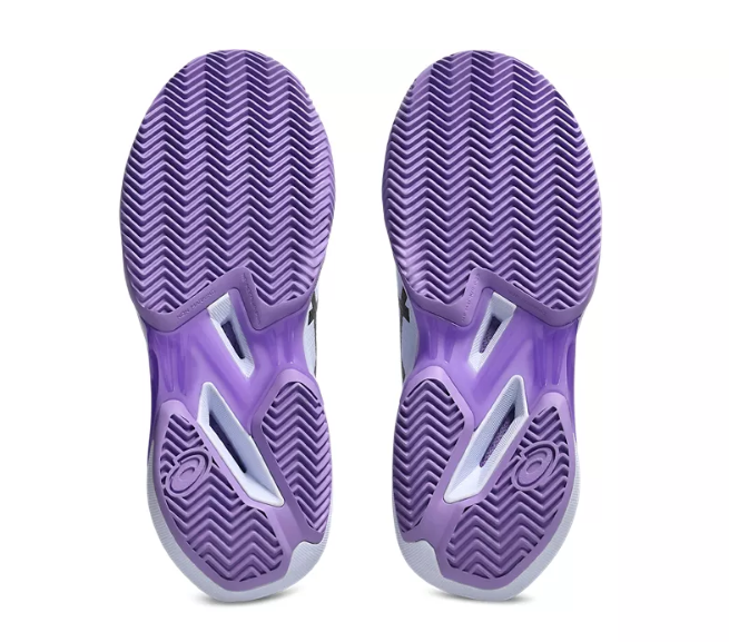 Chaussures de padel Asics Solution Speed FF 4 Clay "Night Energy" - Blue Fade / Gunmetal