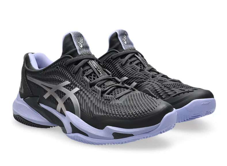 Chaussures de padel Asics Court FF 3 Clay "Night Energy" - Graphite Grey / Pure Silver