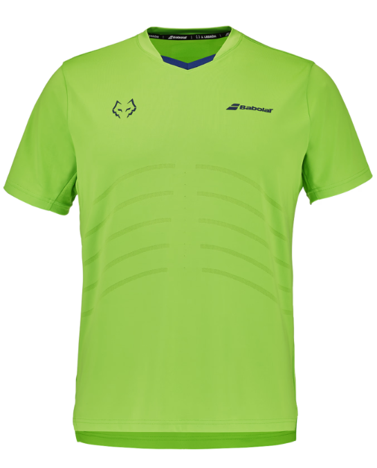 Tee Shirt de padel Babolat Lebron Replica Green Flash