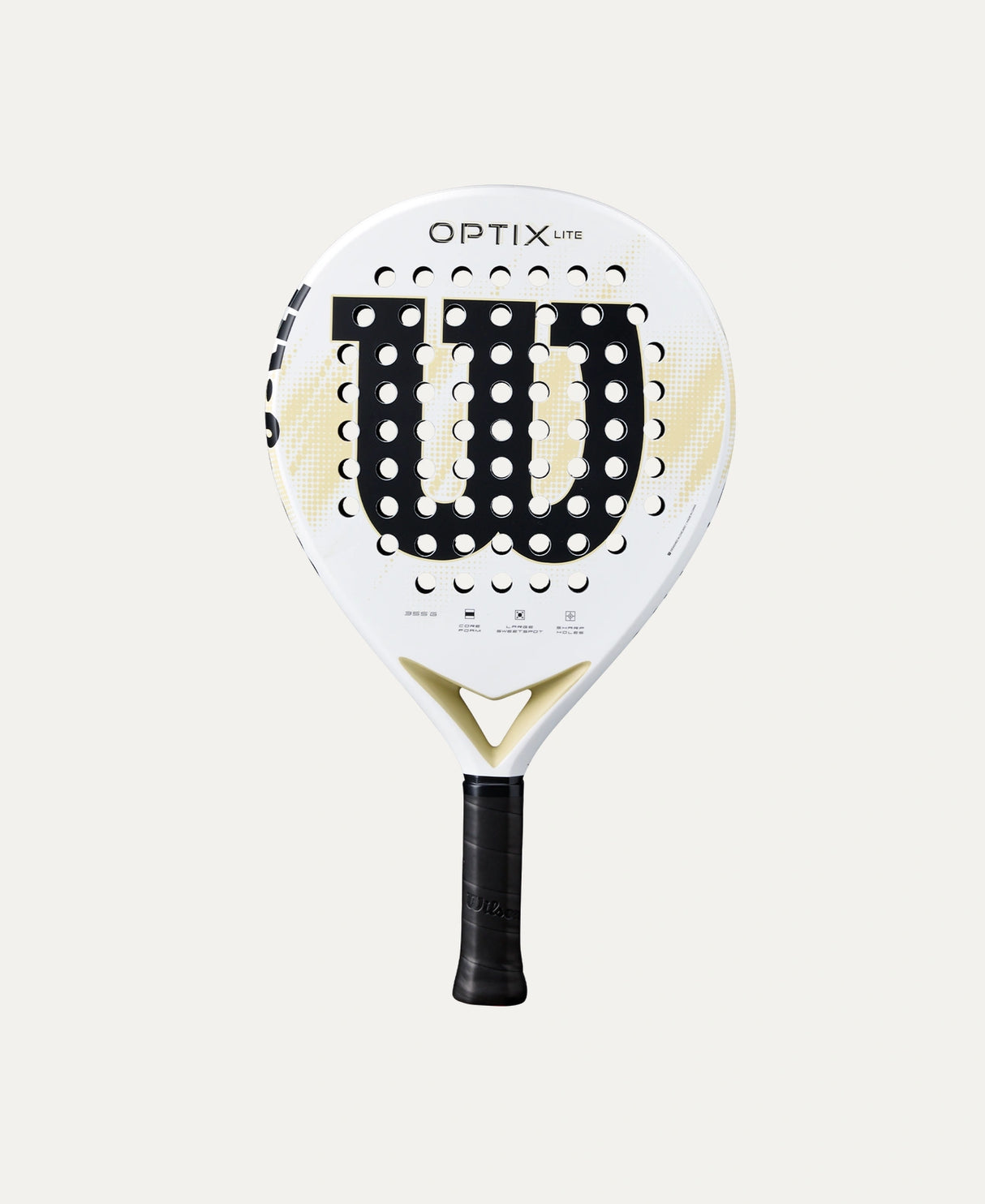Raquette de padel Wilson Optix V2 Lite White