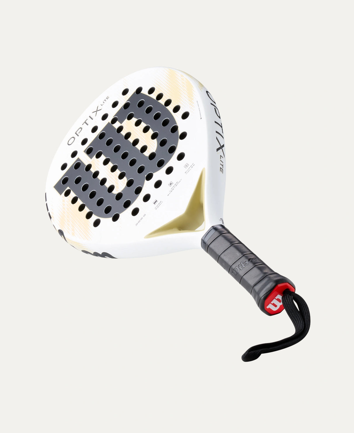 Raquette de padel Wilson Optix V2 Lite White