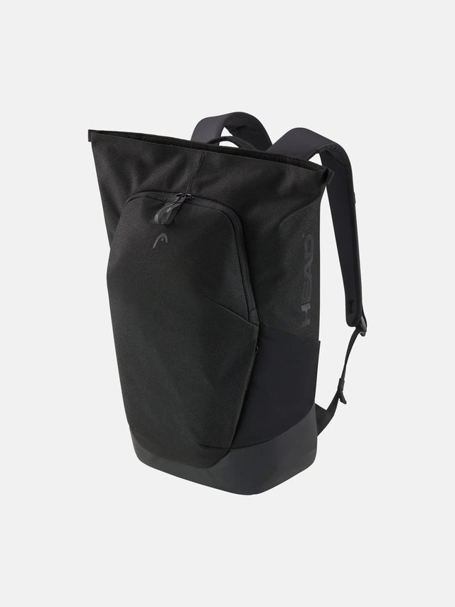 Close-up of Head Pro X Backpack 25L details, stylish urban design

