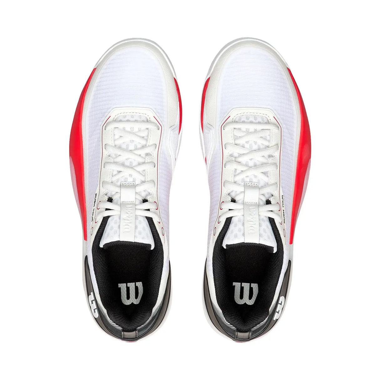 Chaussures de padel Wilson Rush Tour 5 Clay White Black