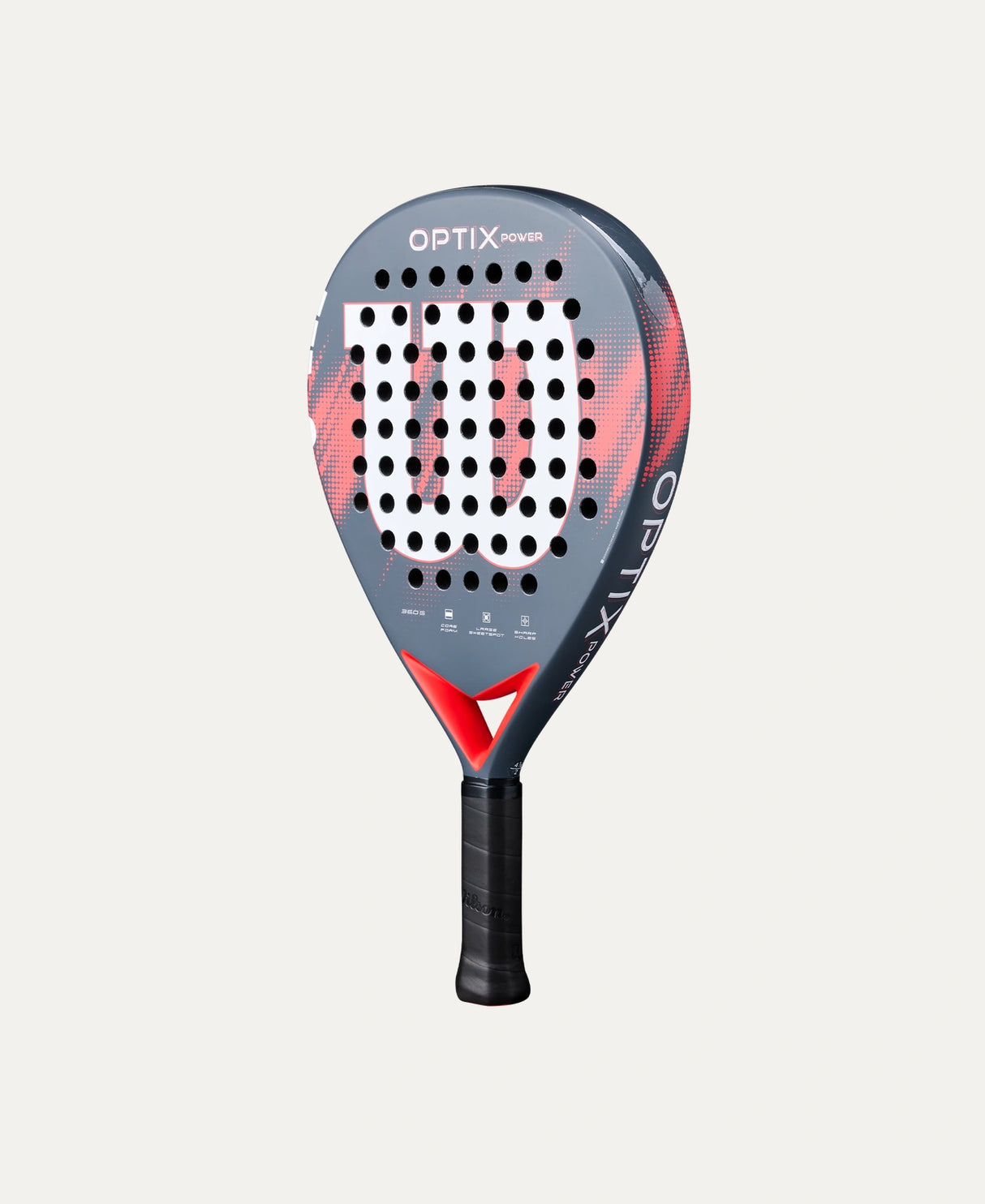 Raquette de padel Wilson Optix V2 Power Red