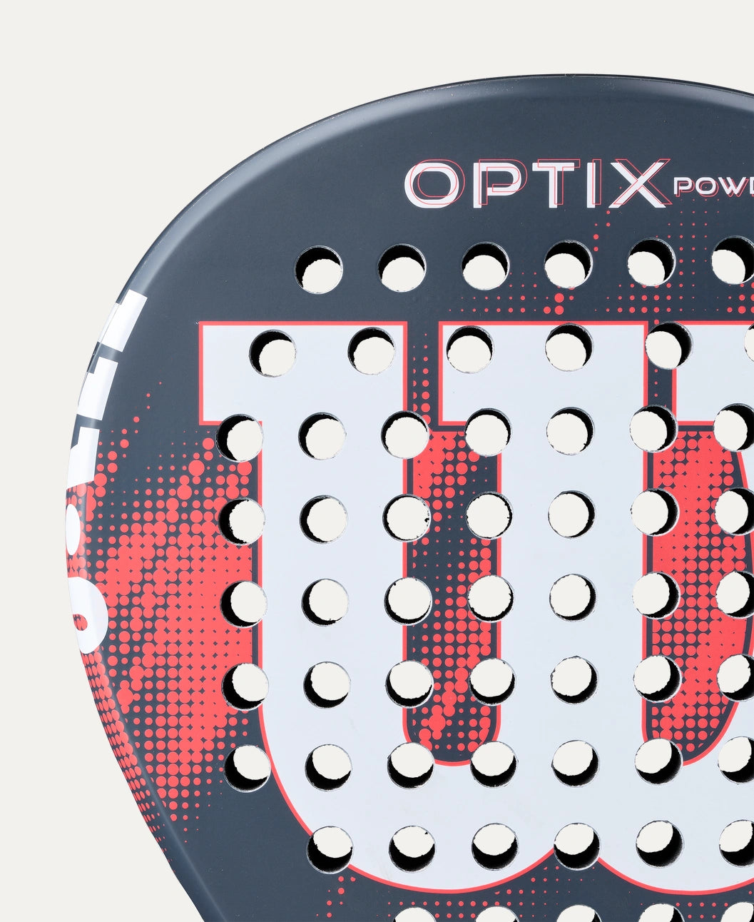 Raquette de padel Wilson Optix V2 Power Red