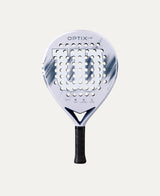 Raquette de padel Wilson Optix V2 Lite Lilas, raquette de sport avec cadre léger et face en composite, pour jeu dynamique