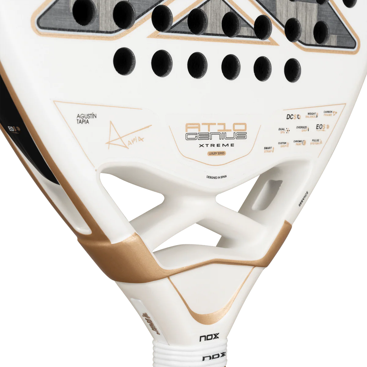 Raquette de padel Nox AT10 Luxury Genius 12K Alum XTREM 2026 by Agustín Tapia