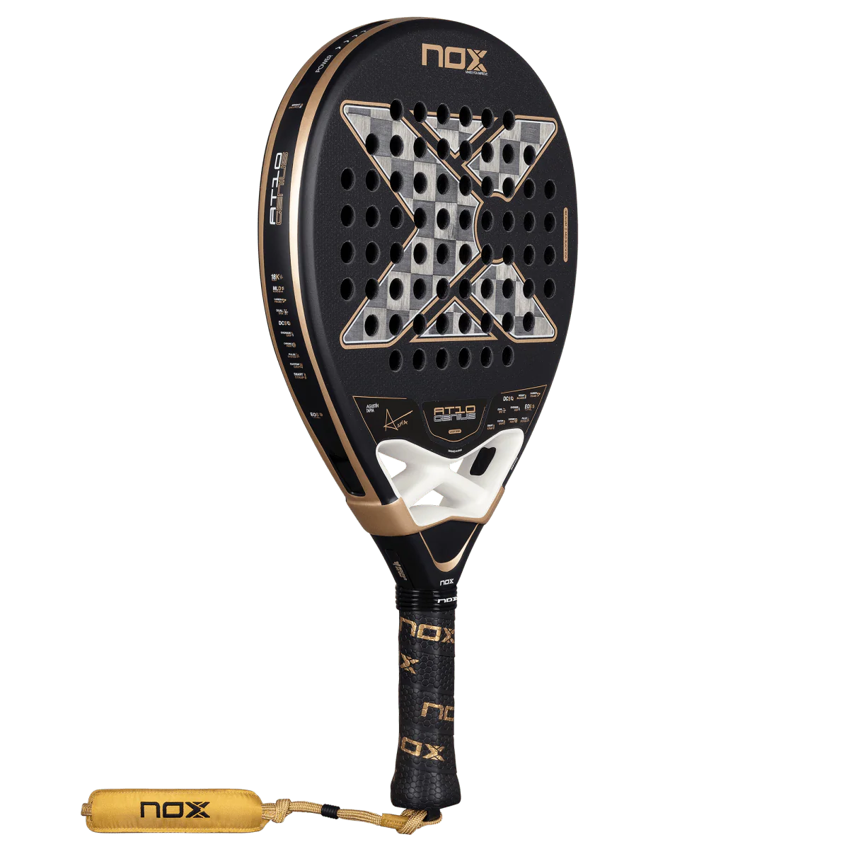 Raquette de padel Nox AT10 Luxury Genius 18K Alum 2026 by Agustín Tapia