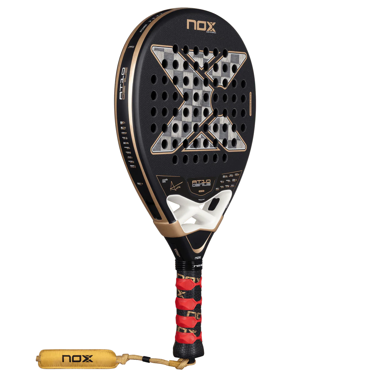 Raquette de padel Nox AT10 Luxury Genius 18K Alum 2026 by Agustín Tapia
