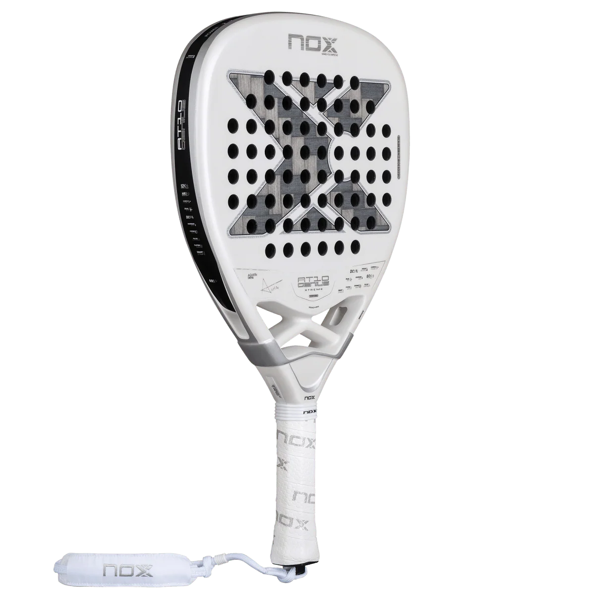 Raquette de padel Nox AT10 Luxury Genius Attack 12K Alum XTREM 2026 by Agustín Tapia
