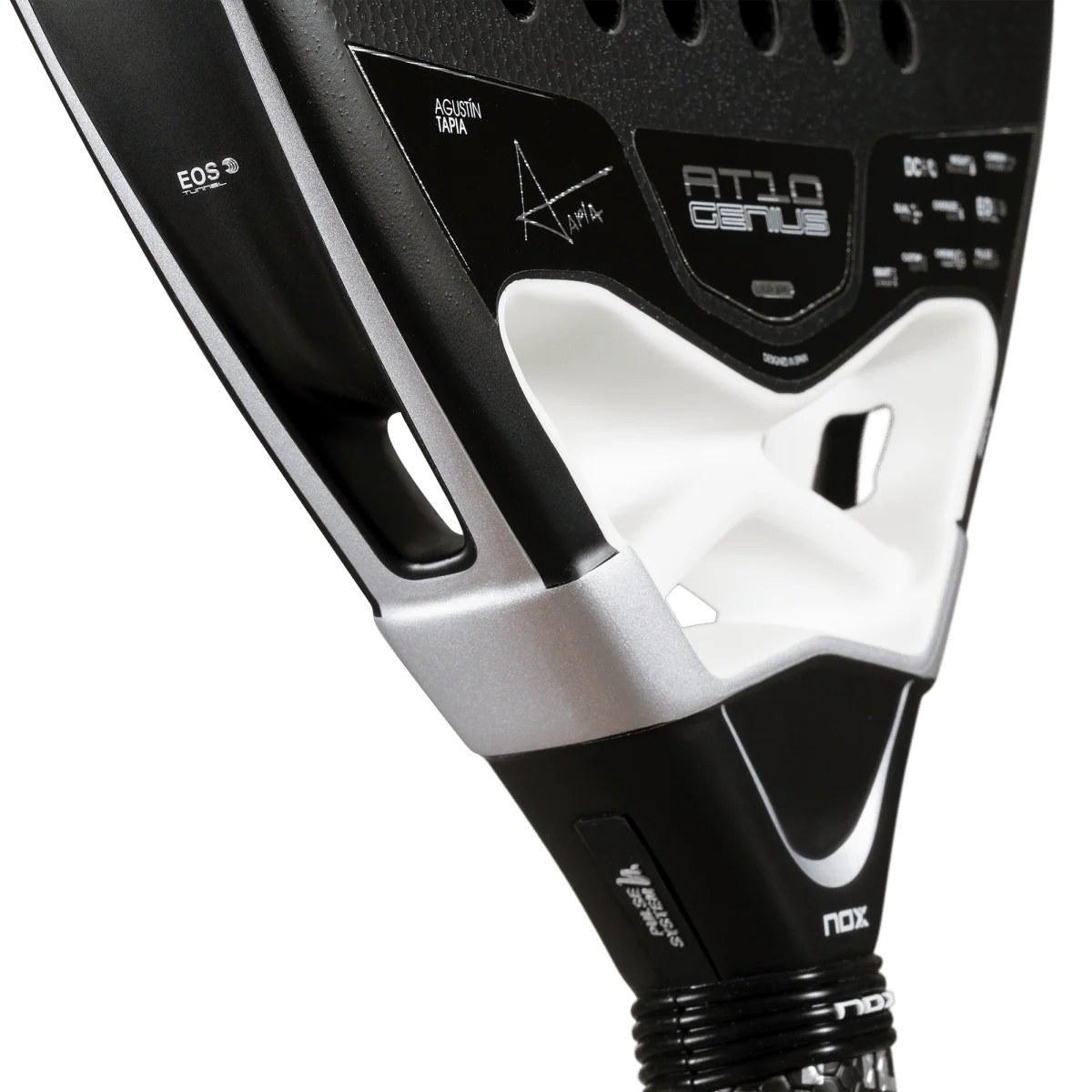 Raquette de padel Nox AT10 Luxury Genius Attack 18K Alum 2026 by Agustín Tapia