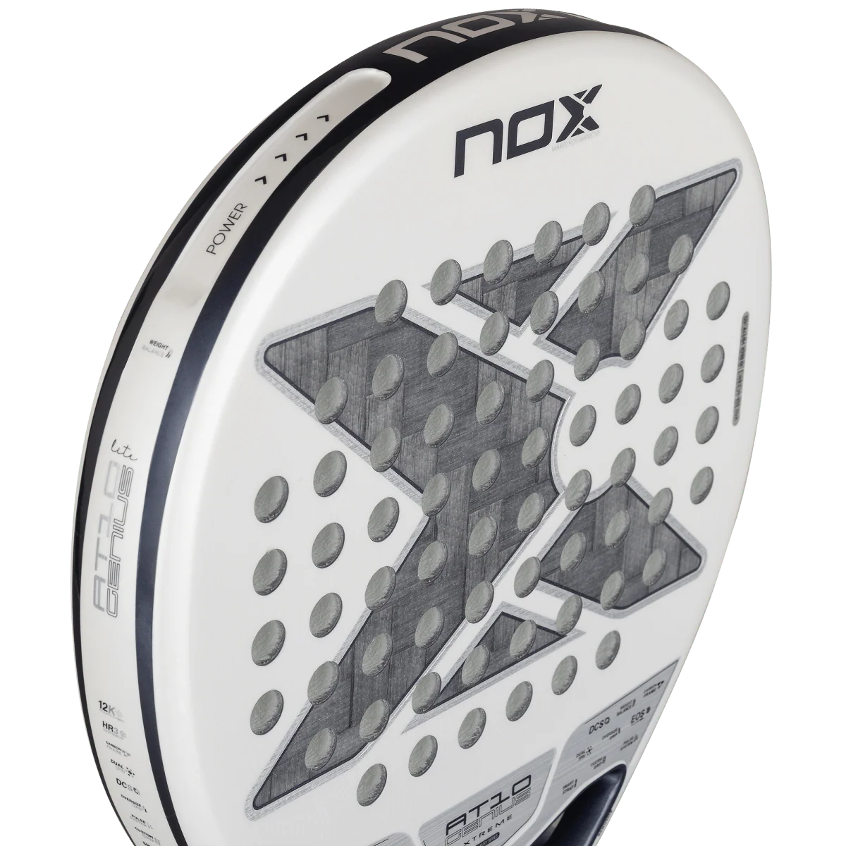 Raquette de padel Nox AT10 Luxury Genius 12K Alum XTREM Lite 2026 by Agustín Tapia
