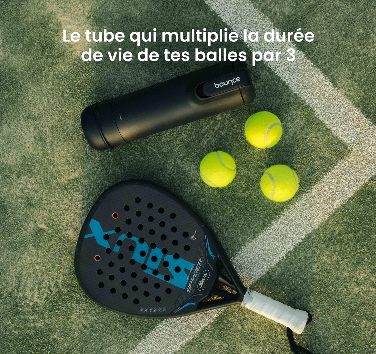 Préssurisateur de balles de padel Bounce