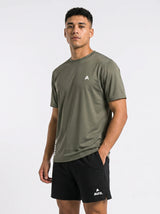 Tee Shirt de Padel Aura Performance - Kaki