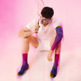 Chaussettes Floky S-Mash 3D Fantasy Pink Nebula