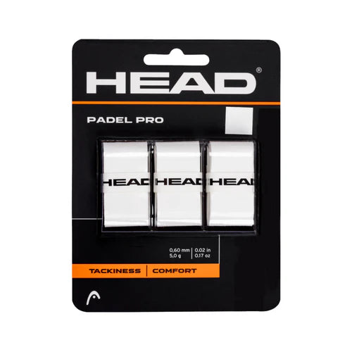 Surgrips de Padel Head Padel Pro - Blanc