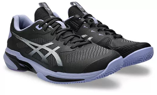 Chaussures de padel Asics Solution Speed FF 4 Clay "Night Energy" - Graphite Grey / Pure Silver