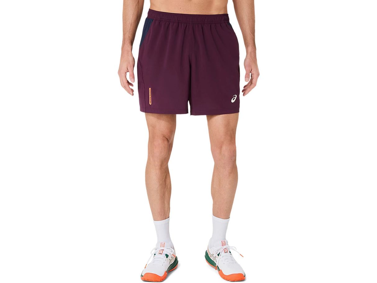 Short de Padel Asics Court Short Padel Dark Aubergine