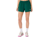 Short de padel Asics Court Short Padel 2in1 Jewel Green