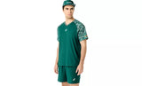 Tee Shirt de Padel Asics Court SS Top - Jewel Green