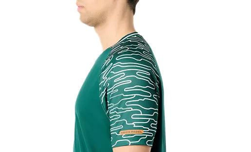 Tee Shirt de Padel Asics Court SS Top - Jewel Green