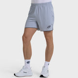 Short de padel Bullpadel Mateso Gris Claro