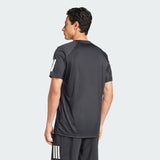 Tee Shirt Adidas Club 3 Stripes Black