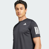 Tee Shirt Adidas Club 3 Stripes Black