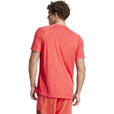 Tee Shirt Adidas Club 3 Stripes Better Scarlet