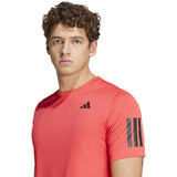 Tee Shirt Adidas Club 3 Stripes Better Scarlet