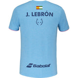 Tee Shirt Babolat Lebron Cyan
