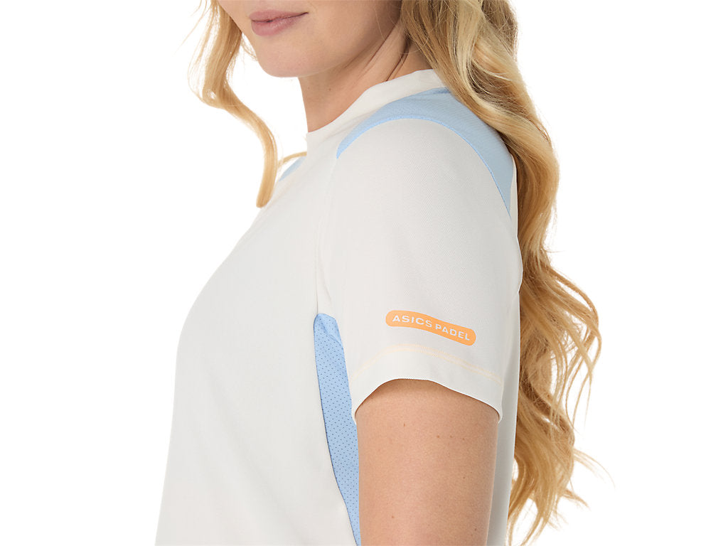 Tee Shirt Asics Padel Court SS Top Cream / Stone Wash