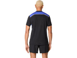 Tee Shirt Asics Padel Court SS Top Performance Black / Dark Cobalt